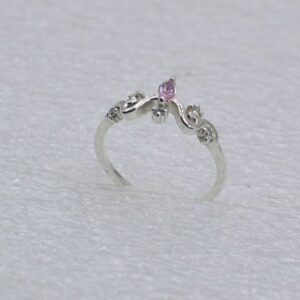 Nhẫn Nữ | Bạc S925 | Họa tiết vương miện Pink Love |Phù hợp dự tiệc, quà tặng| 10047